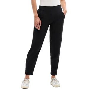 ATHLETA Brooklyn Mid-rise Ankle Pant Size 10 Black Stretch Athleisure, EUC